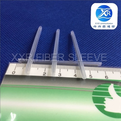 60mm Διαφανής οπτική ίνα Splice μανίκι για το κουτί διανομής ινών